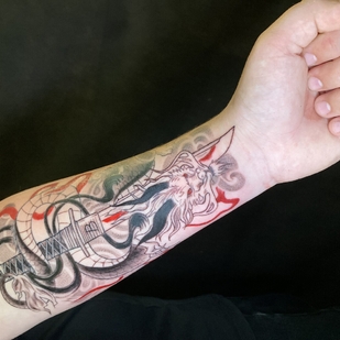 tattoo #105237 | Tattoo Artist DEN OTChIChENKO
