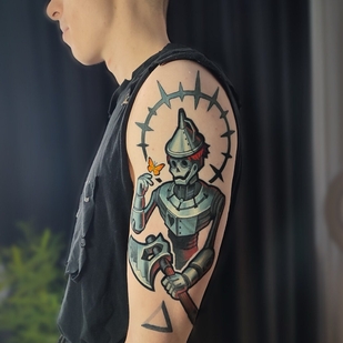 Male Color  tattoo on Shoulder #104547 | Tattoo Artist Rodion Raskolnikov