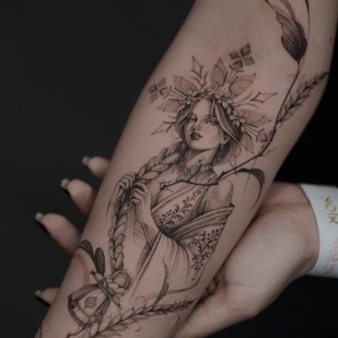 tattoo #105193 | Tattoo Artist Anastasiya stef.tattooo
