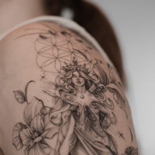 tattoo #105199 | Tattoo Artist Anastasiya stef.tattooo