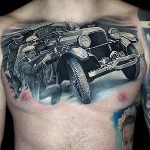 Male Black and Grey Realism tattoo #96058 | Tattoo Artist Yevhen Dikov