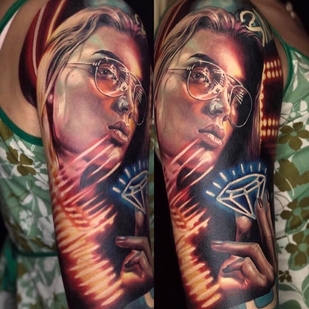 Female  Realism tattoo #96527 | Tattoo Artist Yevhen Dikov
