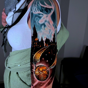 Color Realism tattoo #96713 | Tattoo Artist Yevhen Dikov