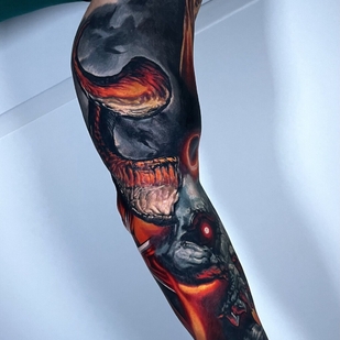 Male  Realism tattoo #96842 | Tattoo Artist Yevhen Dikov