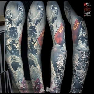 tattoo #97779 | Tattoo Artist Aleksandr Sigal Romashev