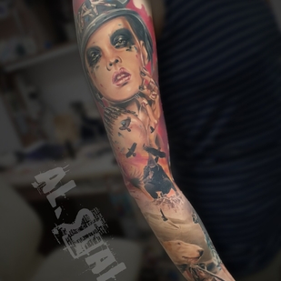 tattoo #97817 | Tattoo Artist Aleksandr Sigal Romashev