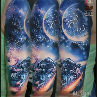 tattoo #97826 | Tattoo Artist Aleksandr Sigal Romashev