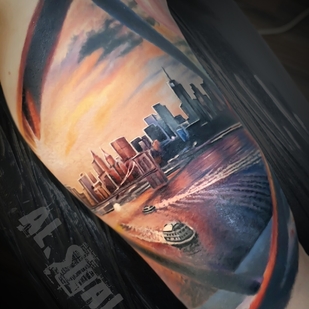 tattoo #97828 | Tattoo Artist Aleksandr Sigal Romashev