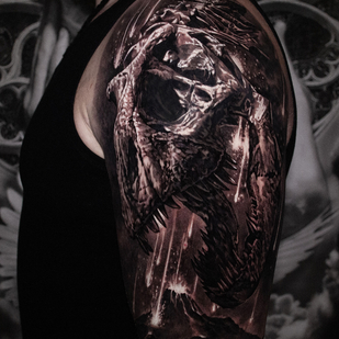 Black and Grey  tattoo #91135 | Tattoo Artist Andrey Lukyanov