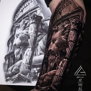 Black and Grey Realism tattoo #91141 | Tattoo Artist Andrey Lukyanov