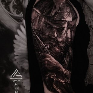 Black and Grey  tattoo #91151 | Tattoo Artist Andrey Lukyanov