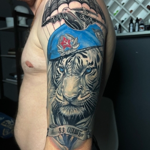 Black and Grey  tattoo #100729 | Tattoo Artist Veronika Kataeva