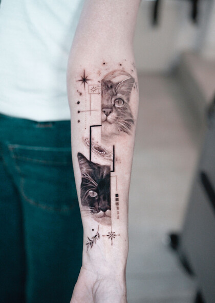 Tattoo Idea # Tattoo Artist Kirill Antique