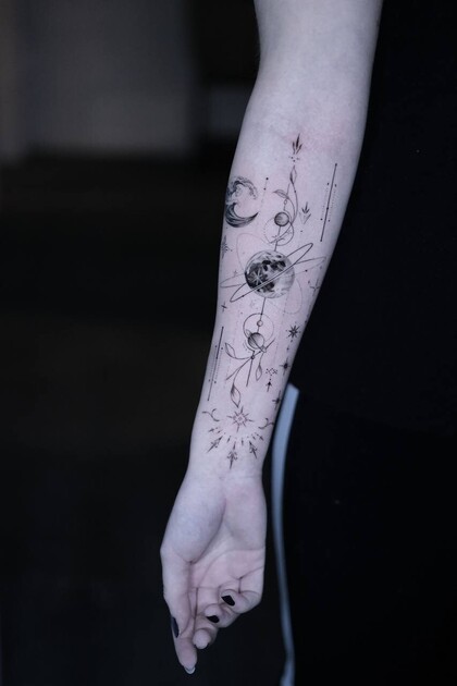 Tattoo Idea # Tattoo Artist Kirill Antique