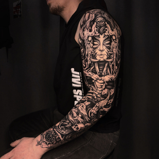 tattoo #103195 | Tattoo Artist Elena Chernova