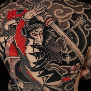 Japanese tattoo #103879 | Tattoo Artist Slava Armeev