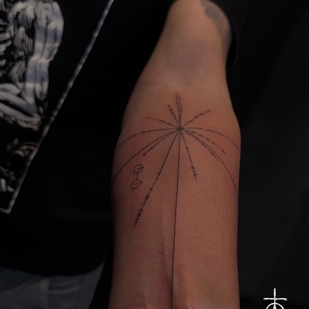 Linework tattoo #101026 | Tattoo Artist Claudia Fedorovici