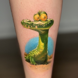 Female Color Realism tattoo #104300 | Tattoo Artist Pavel Zadorozhnyak