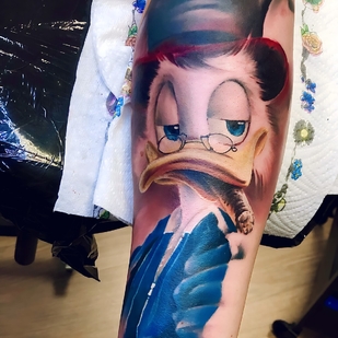 Male Color Realism tattoo on Forearm #104307 | Tattoo Artist Pavel Zadorozhnyak
