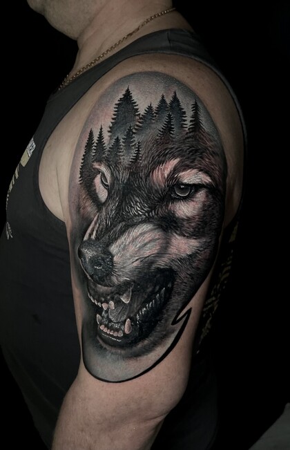 Tattoo Idea # Tattoo Artist Gregory Pazdniakou 