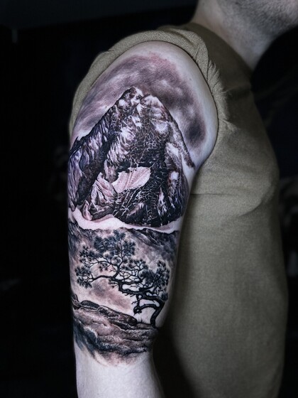 Tattoo Idea # Tattoo Artist Gregory Pazdniakou 