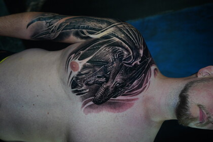 Tattoo Idea # Tattoo Artist Gregory Pazdniakou 