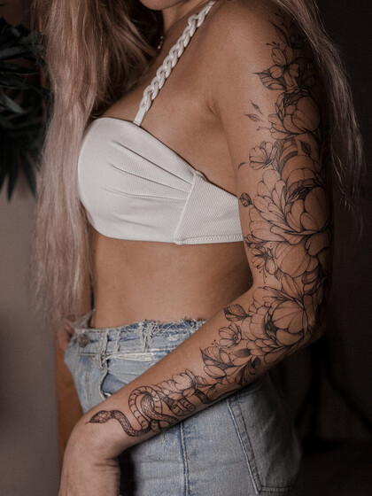 Tattoo Idea # Tattoo Artist Lina Ermolenko