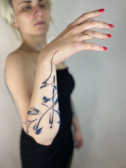 Tattoo Idea # Tattoo Artist Mary Nepostaeva 