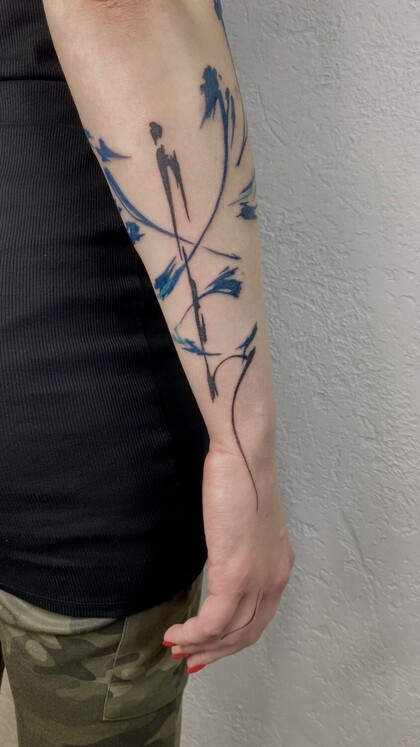 Tattoo Idea # Tattoo Artist Mary Nepostaeva 