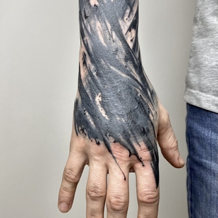 Male Black Abstract tattoo #93392 | Tattoo Artist Mary Nepostaeva