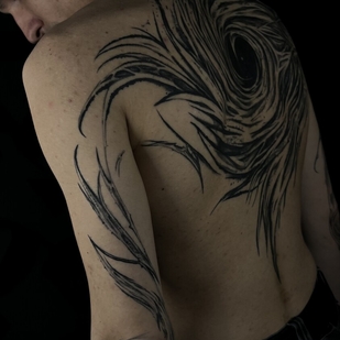 Male Black Abstract tattoo #94474 | Tattoo Artist VIkykomori