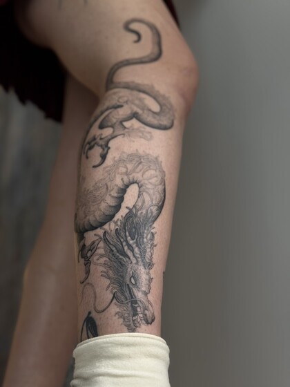 Tattoo Idea # Tattoo Artist Inna Mirova 