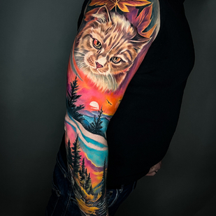 tattoo #95480 | Tattoo Artist Albina Kruchinina / blondie_tattoo