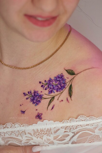 Tattoo Idea # Tattoo Artist Ekaterina Garnet / Katy Garnet