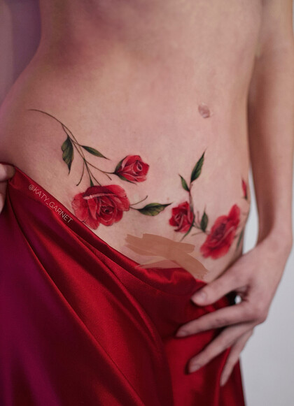 Tattoo Idea # Tattoo Artist Ekaterina Garnet / Katy Garnet