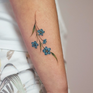 Female Color  tattoo #96525 | Tattoo Artist Ekaterina Garnet / Katy Garnet