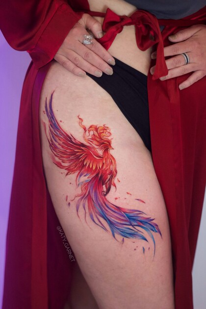 Tattoo Idea # Tattoo Artist Ekaterina Garnet / Katy Garnet