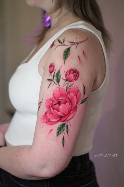 Tattoo Idea # Tattoo Artist Ekaterina Garnet / Katy Garnet