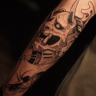 Male Black Japanese tattoo #94917 | Tattoo Artist Alexander Rebel