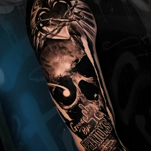 tattoo #101318 | Tattoo Artist Dmitriy Nazarov