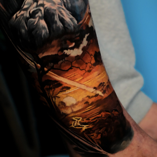 tattoo #104713 | Tattoo Artist Dmitriy Nazarov