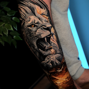 tattoo #104714 | Tattoo Artist Dmitriy Nazarov