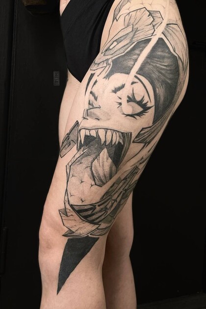 Tattoo Idea # Tattoo Artist Matelenok Vyacheslav