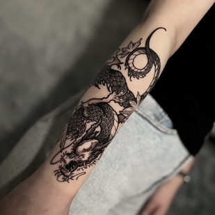 tattoo #102317 | Tattoo Artist Dmitriy Belyaev