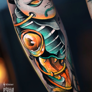Male Color  tattoo #96572 | Tattoo Artist Dmitriy Klaud
