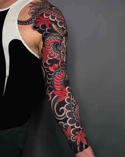 Tattoo Idea # Tattoo Artist Aleksey Burundukov