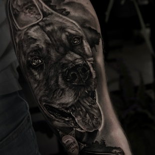 Black and Grey  tattoo #96985 | Tattoo Artist Anna Karenina