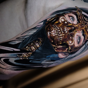 Male Color Realism tattoo on Shoulder #97651 | Tattoo Artist Kirill Fedoseev