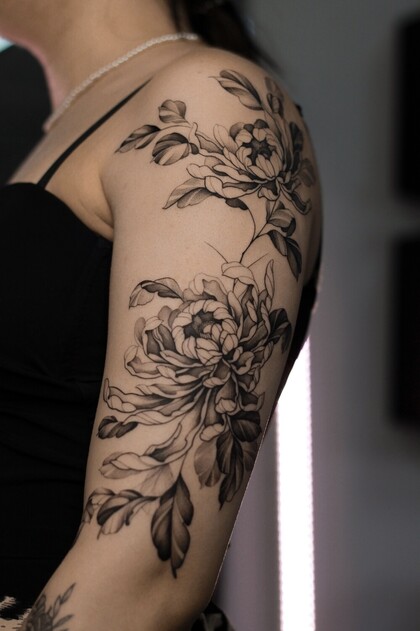 Tattoo Idea # Tattoo Artist Denis Rozhkov