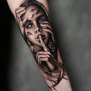 tattoo #103155 | Tattoo Artist Julia Penza